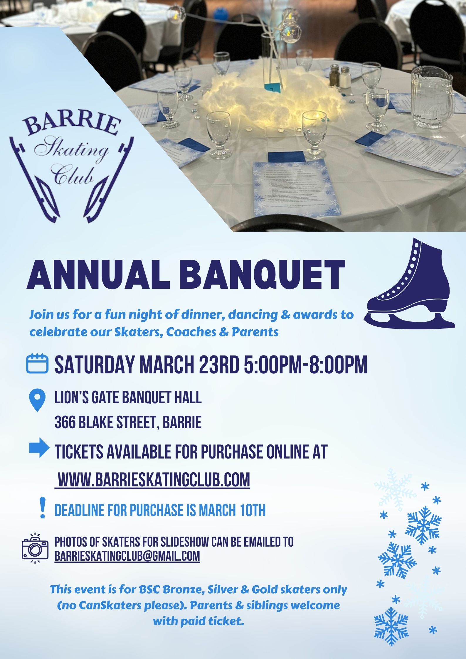 Home Page Barrie Skating Club